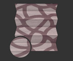 Fiore 2061 - wzór tkaniny z grupy 3  plisy