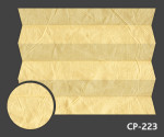 Kamari Pearl 223 - kolorystyka materiału grupy 1 żaluzji plisowanej