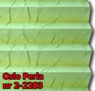 Oslo perla 04 - kolorystyka materiału grupy 2 żaluzji plisowanej