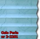 Oslo perla 06 - kolorystyka materiału grupy 2 żaluzji plisowanej