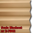 Scala blackout 09 - wzór tkaniny z grupy 2  plisy