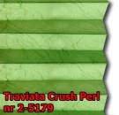 Traviata crush perl 17 - kolorystyka materiału grupy 2 żaluzji plisowanej